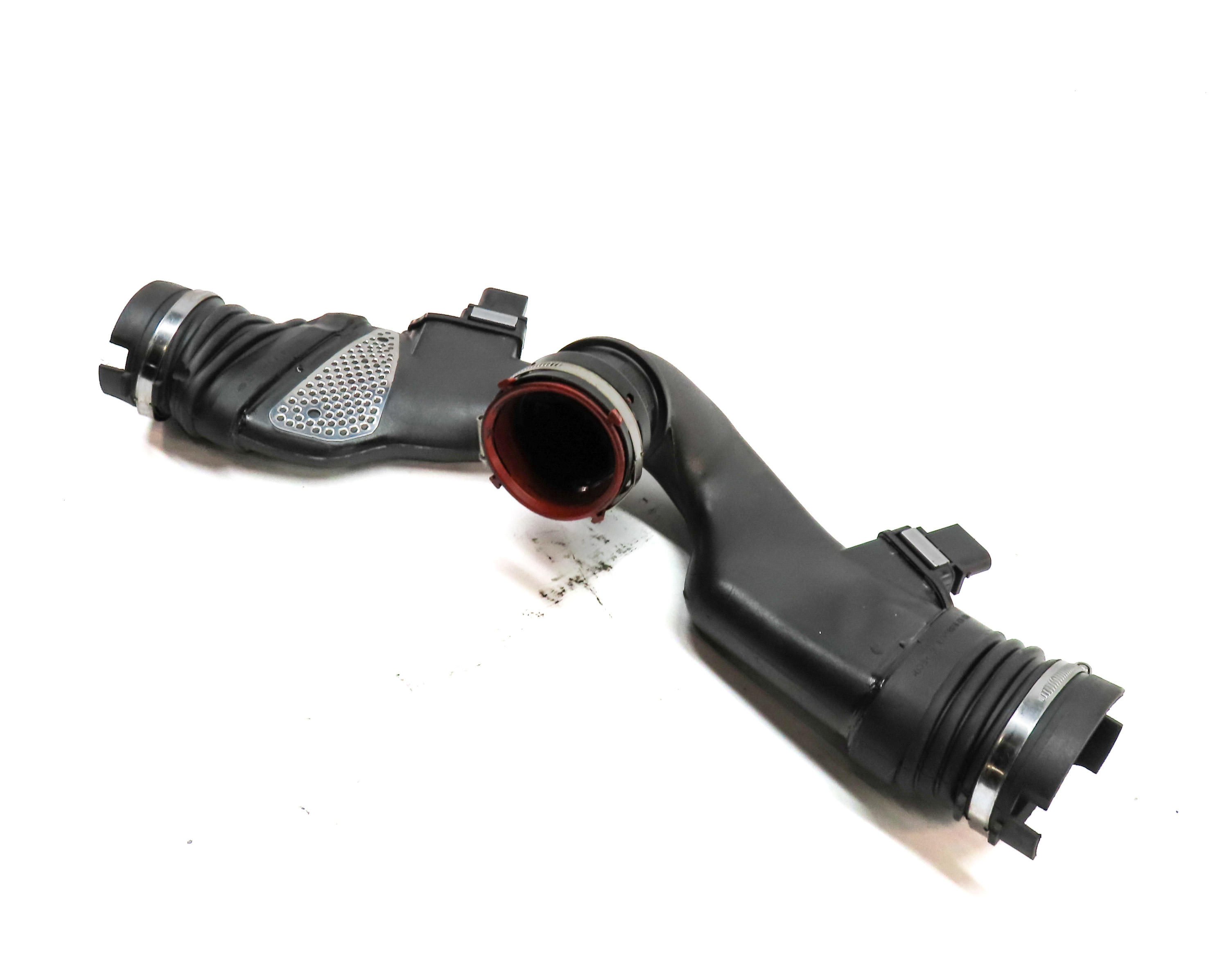 12 MERCEDES GL350 X164 3.0L DIESEL (OM642) ENGINE AIR INTAKE PIPE w/MAF SENSORS — exact item pictured